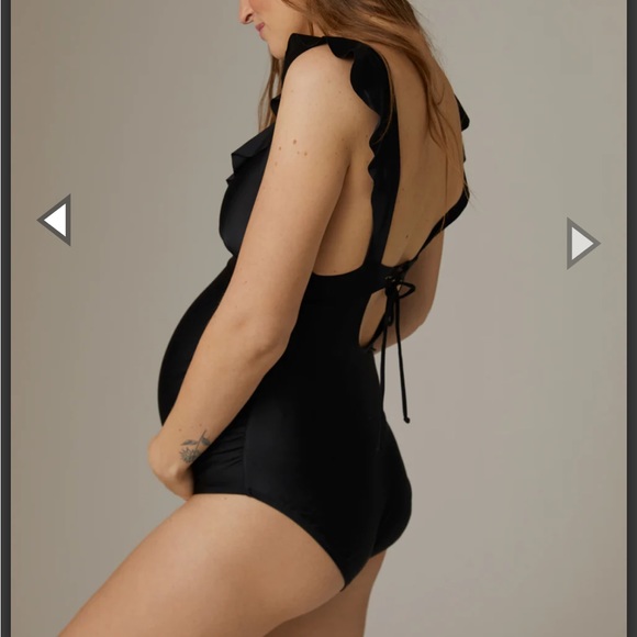 A Pea In The Pod Maternity Swimsuit - Picture 3 of 5
